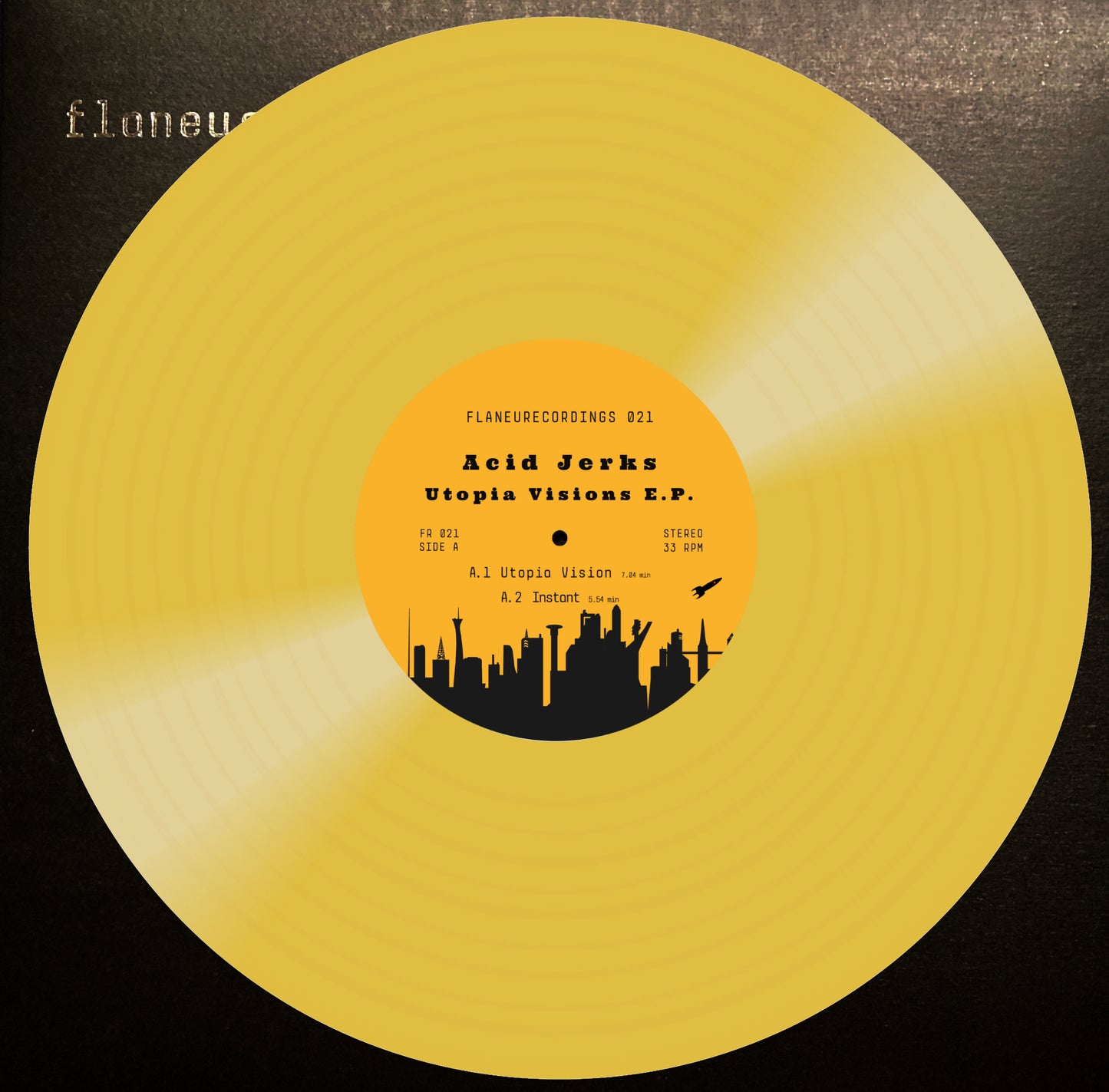 Utopia Visions EP (lim. Yellow Vinyl) (2025 lim repress)