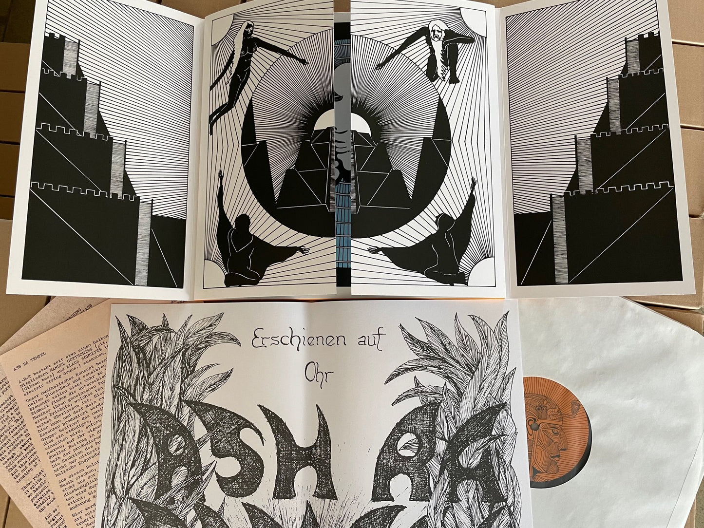 Ash Ra Tempel (2025 Re Press Edition-Black Vinyl)