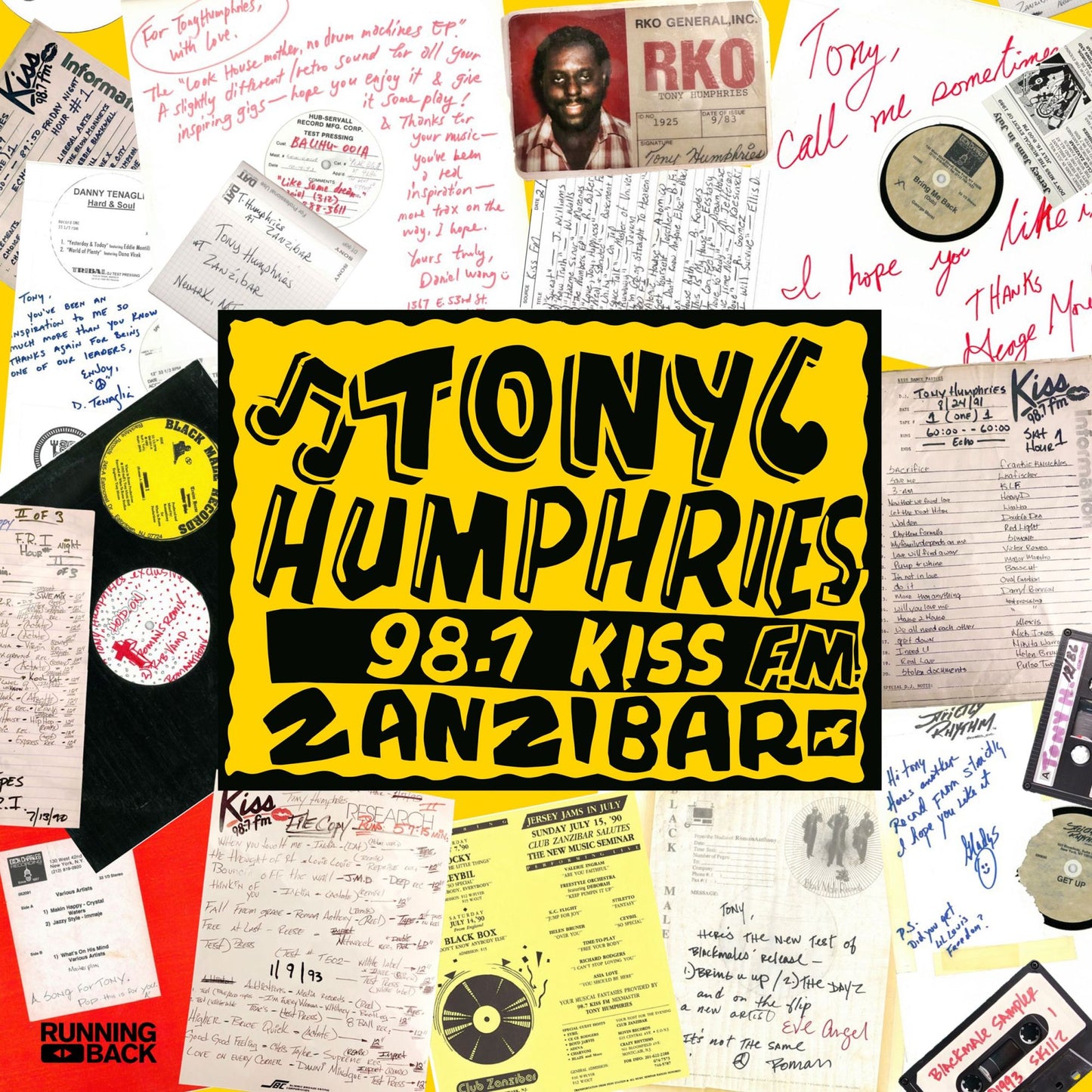 Running Back Mastermix: Kiss FM Zanzibar Years Vinyl Part One