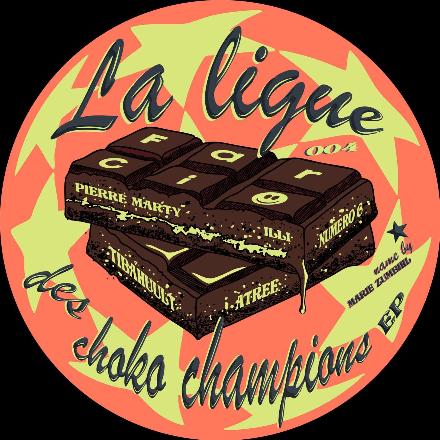 La Ligue Des Choko Champions EP – T.E.Q レコードショップ