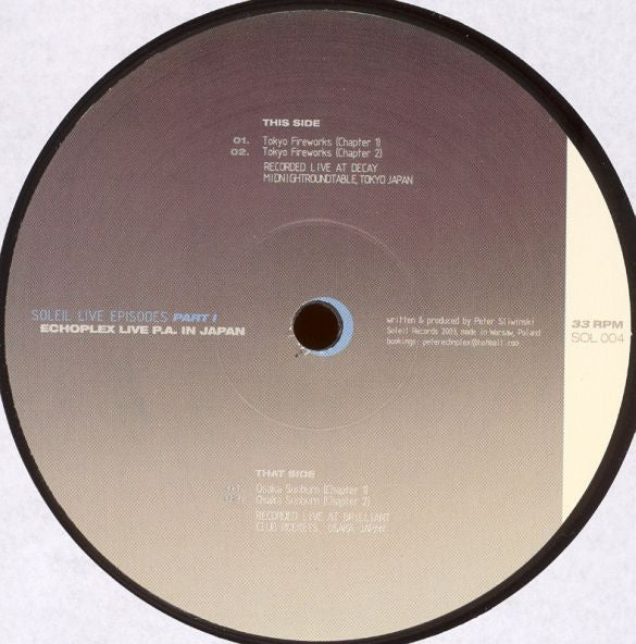 Soleil Live Episodes Part 1