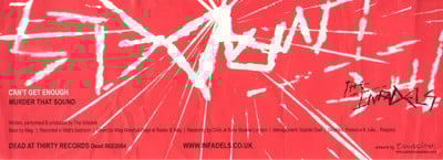 Can't Get Enough / Murder that Sound