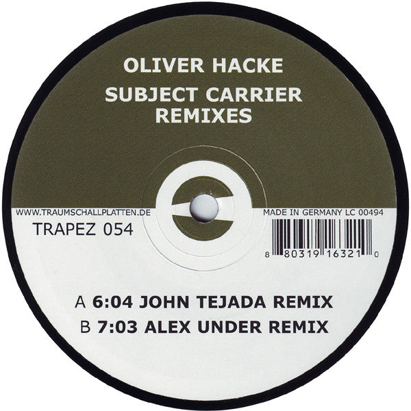 Subject Carrier (Remixes)