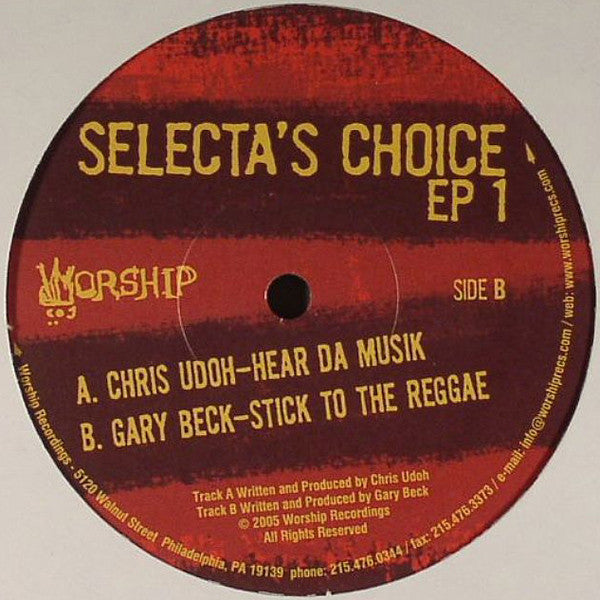 Selecta's Choice EP 1