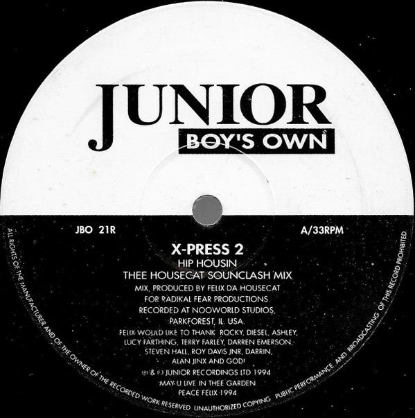 Hip Housin / Rock 2 House (Remixes)