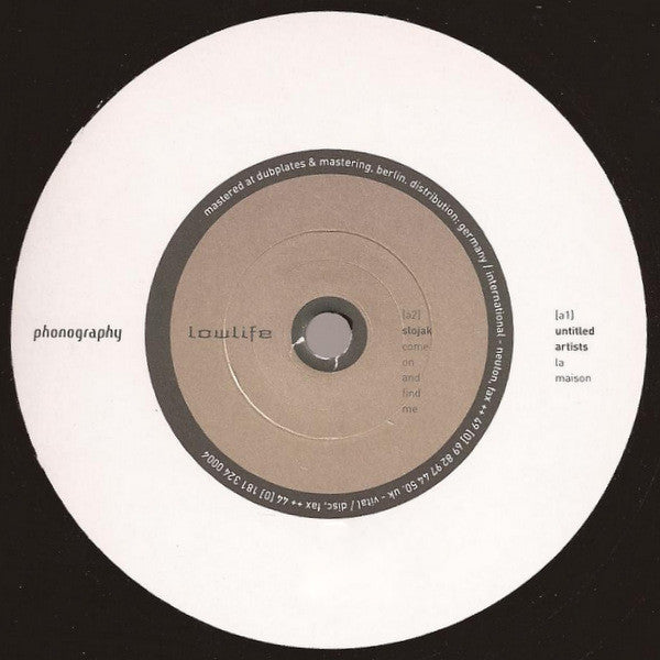 Phonography/ Lowlife/ Antiphon/ Subvert