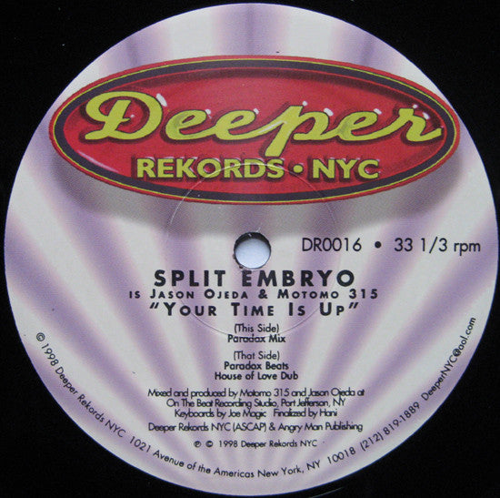 YOUR TIME IS UP – T.E.Q レコードショップ