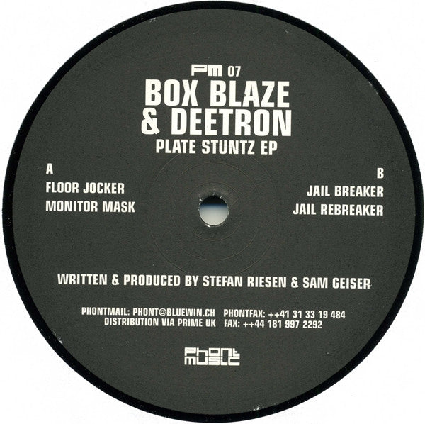 Plate Stuntz EP