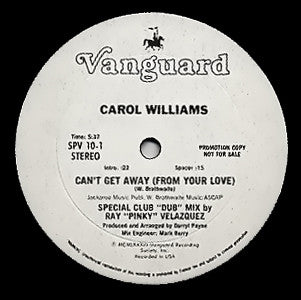 Can't Get Away (From Your Love) (Special Club "Dub" Mix)