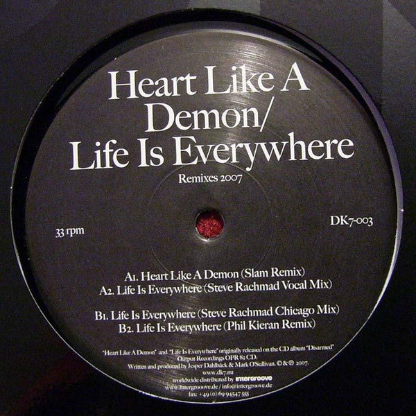 Heart Like A Demon / Life Is Everywhere - Remixes 2007