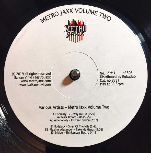 METRO JAXX VOLUME TWO – T.E.Q レコードショップ