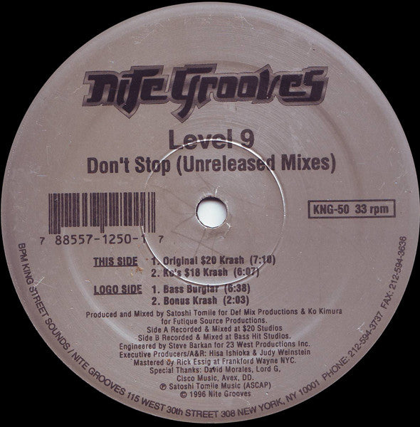 Don't Stop (Unreleased Mixes)