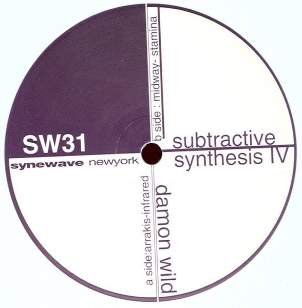 Subtractive Synthesis IV