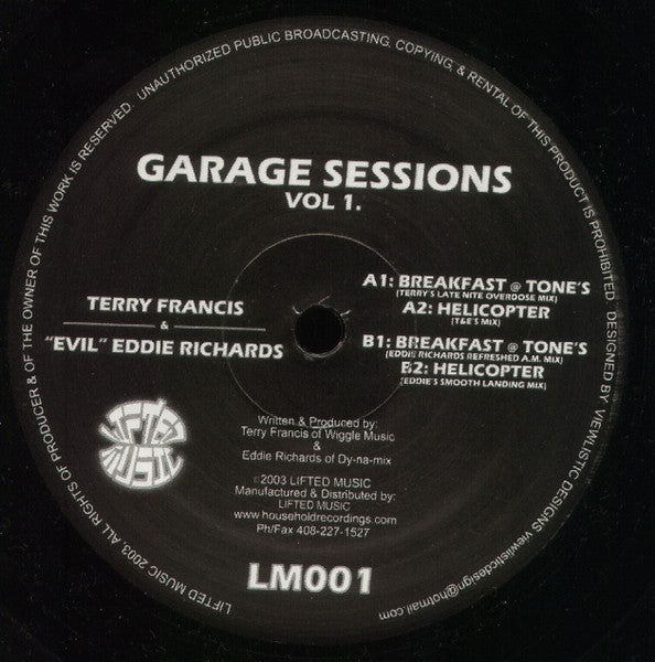 Garage Sessions Vol. 1