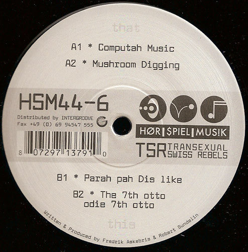 TRANSEXUAL SWISS REBELS – T.E.Q レコードショップ