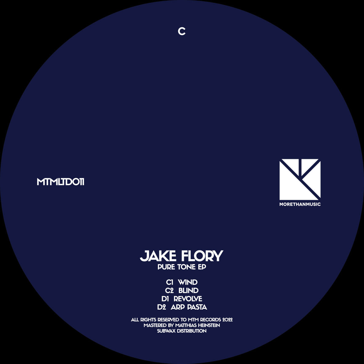 PURE TONE (INCL. CRISTI CONS REMIX)