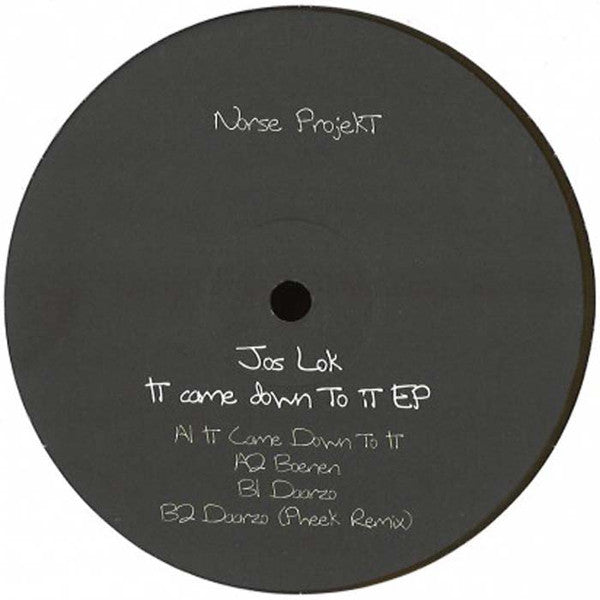 It Came Down To It EP