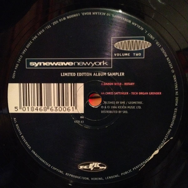 Synewave New York Volume Two