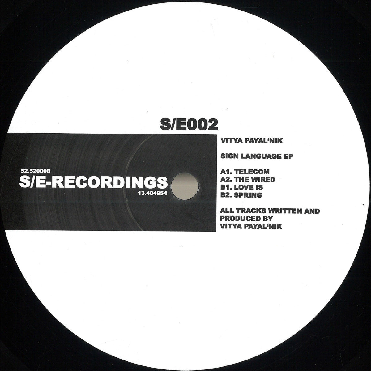 Ep Sign Sign Language EP – T.E.Q レコードショップ