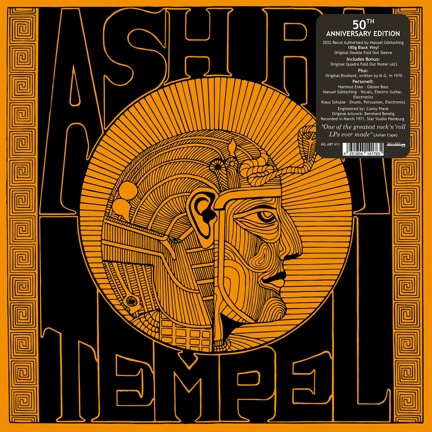 Ash Ra Tempel (2025 Re Press Edition-Black Vinyl)