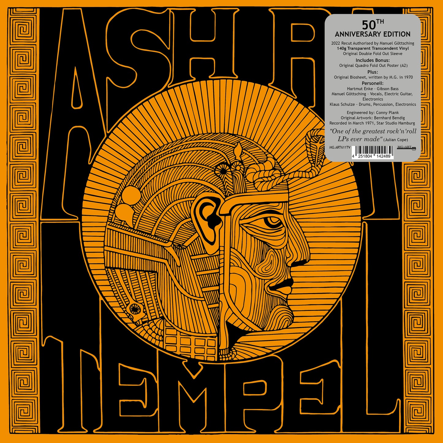 Ash Ra Tempel (2025 Re Press Edition-Transp.Vinyl)
