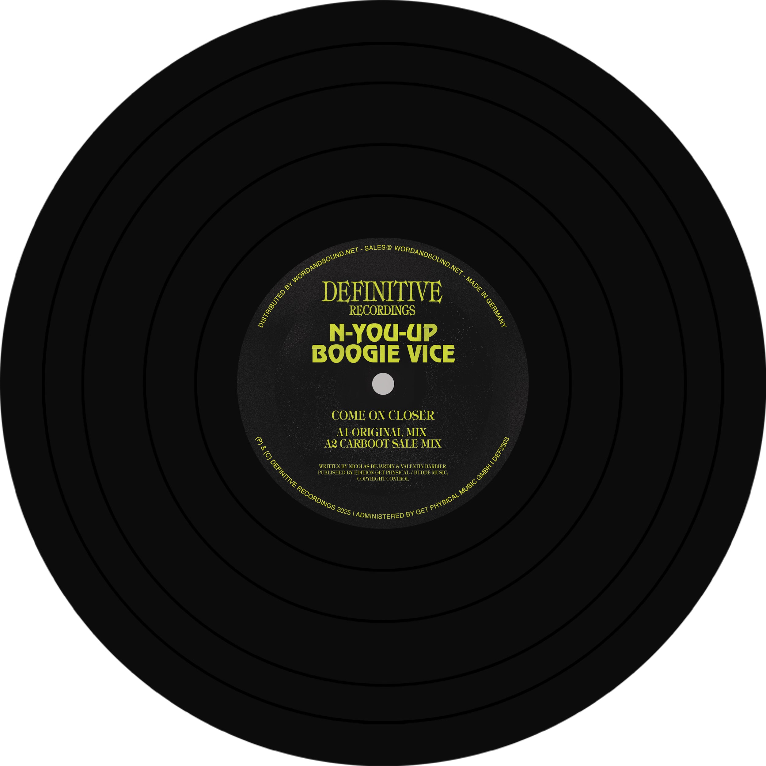 Come On Closer – T.E.Q レコードショップ