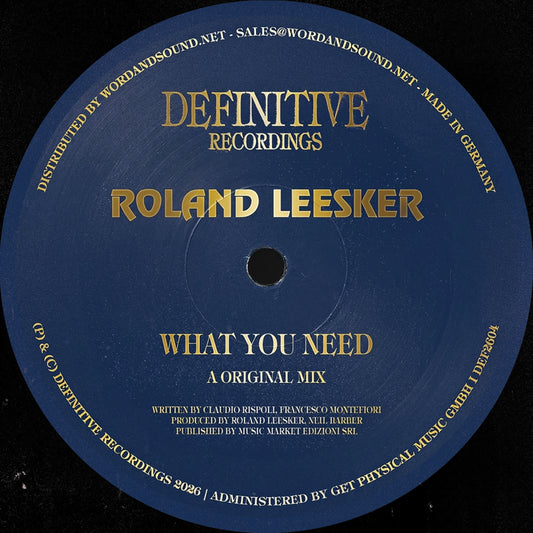 What You Need
