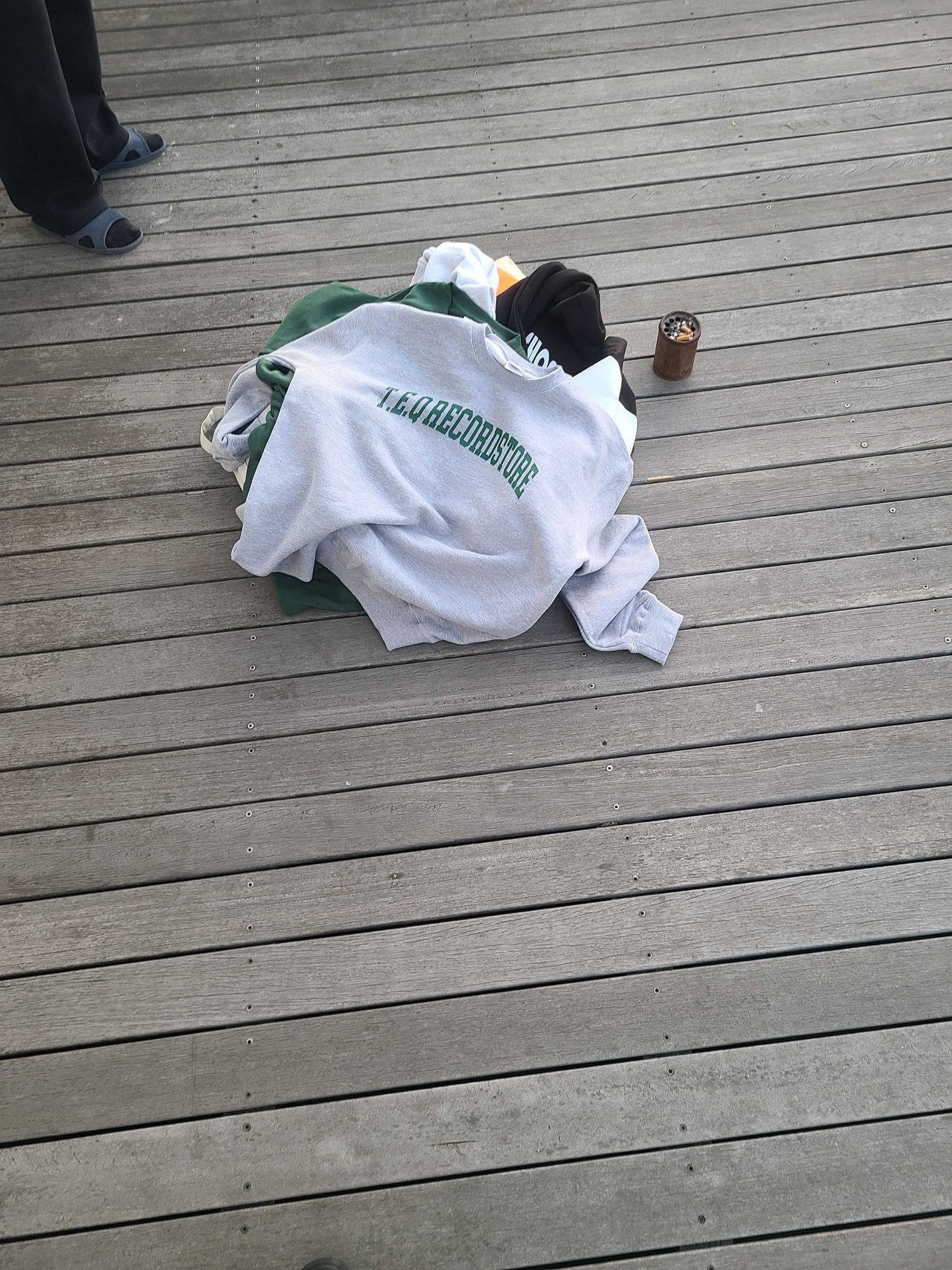 LOGO SWEATSHIRT (HEATHER GRAY)