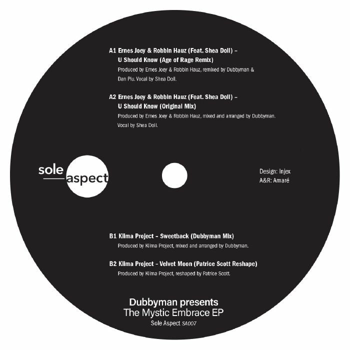 The Mystic Embrace EP (feat Patrice Scott, Age of Rage mixes)