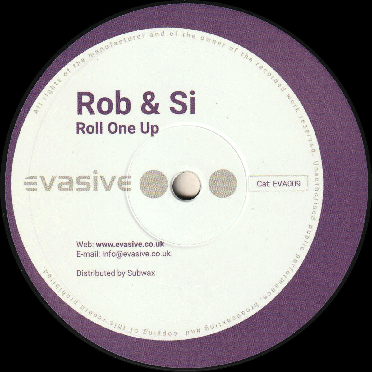 Roll One Up / Zebraz (2026 REPRESS) - Notes for Upload