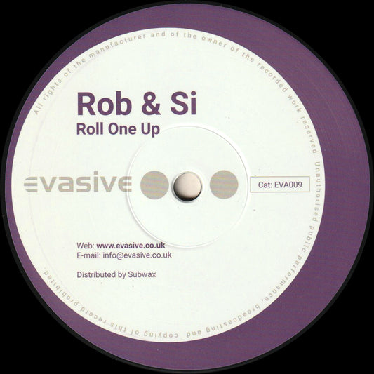 Roll One Up / Zebraz (2026 REPRESS)