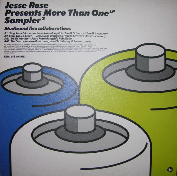 MORE THAN ONE LP (SAMPLER 2 LP) – T.E.Q レコードショップ