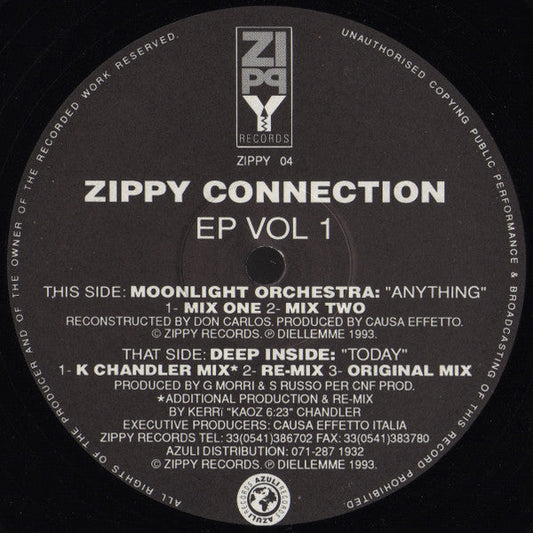 Zippy Connection EP Vol 1