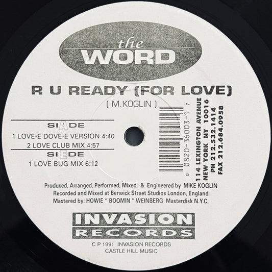 R U Ready (For Love)