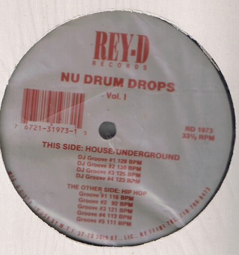 Nu Drum Drops Vol. 1