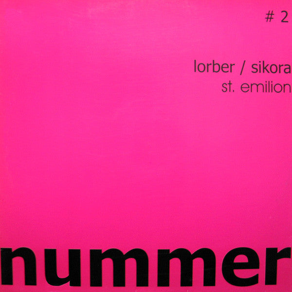 ST.EMILION – T.E.Q レコードショップ
