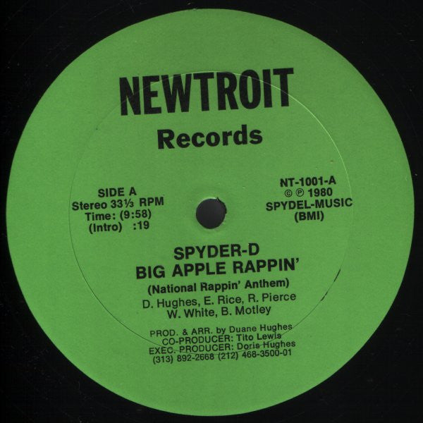 Big Apple Rappin' (National Rappin' Anthem)