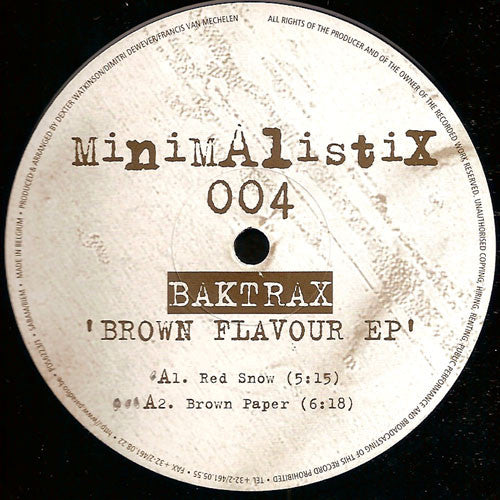 Brown Flavour EP