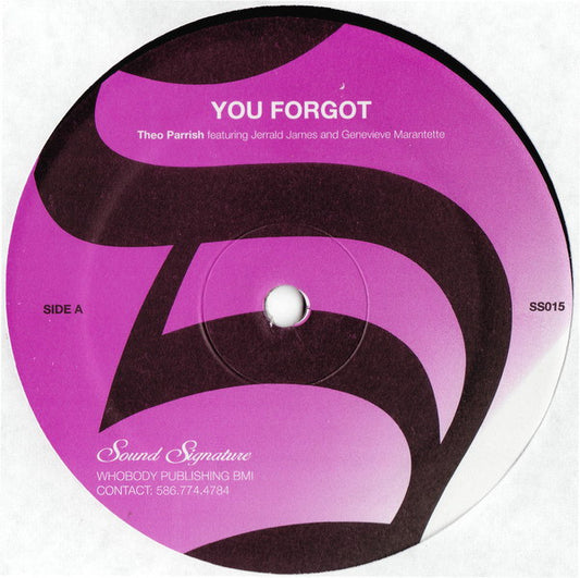 You Forgot / Dirt Rhodes