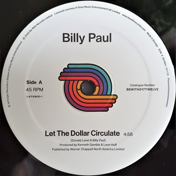 Let The Dollar Circulate