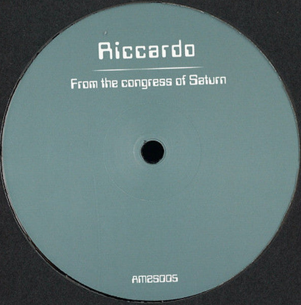 From The Congress Of Saturn