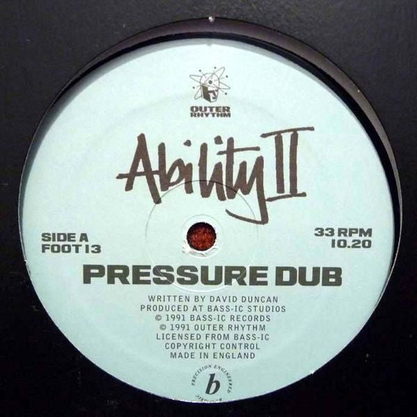 Pressure Dub