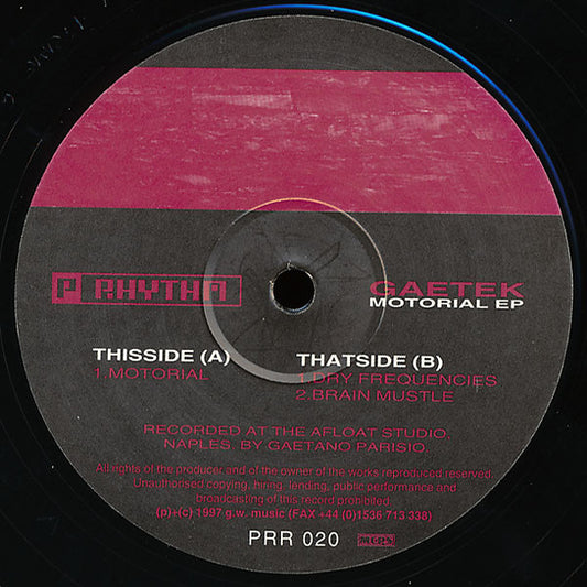 Motorial EP