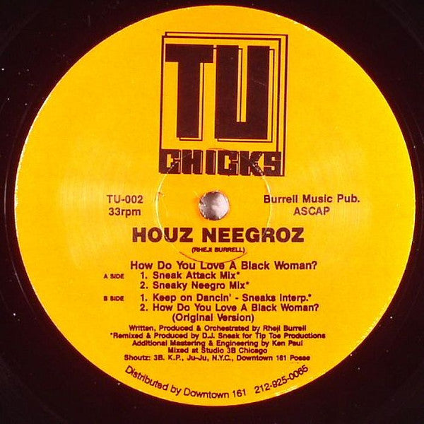 How Do You Love A Black Woman? (DJ Sneak Remixes)