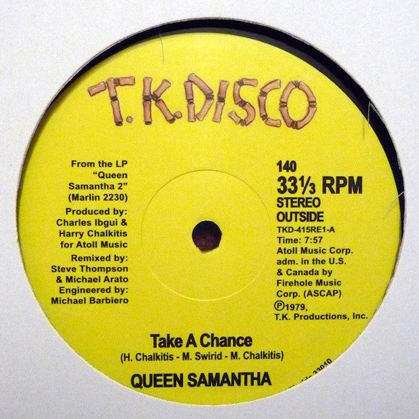Take A Chance / Cosmic Funk