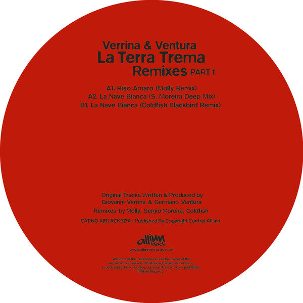 La Terra Trema Remixes Part 1