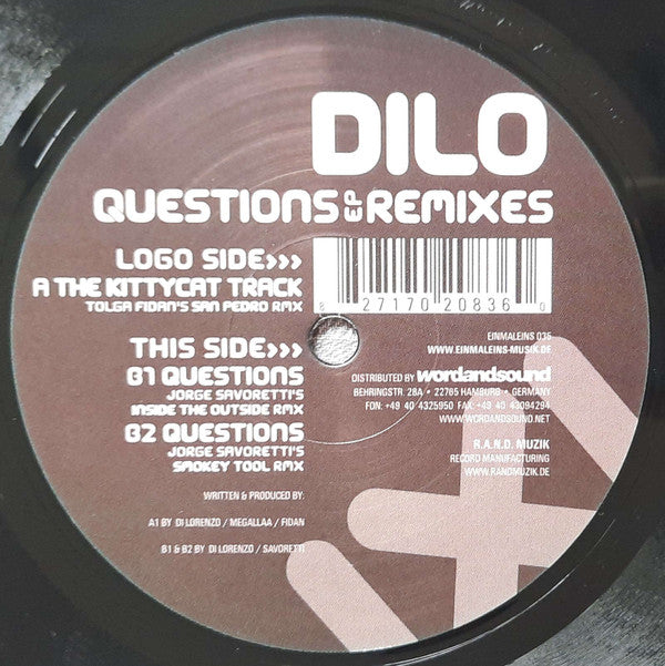 Questions EP Remixes