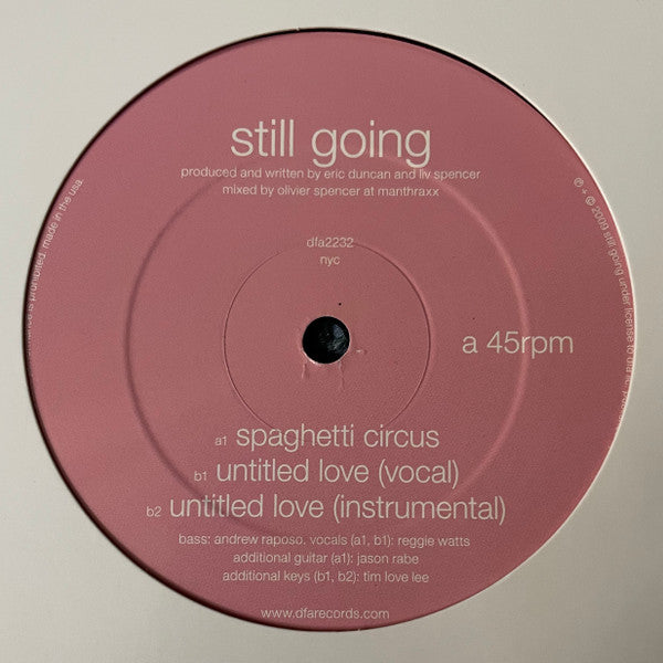 Spaghetti Circus / Untitled Love