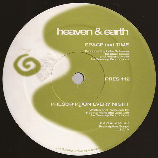 Space And Time / Prescription Every Night