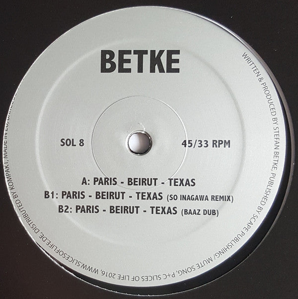 Paris - Beirut - Texas